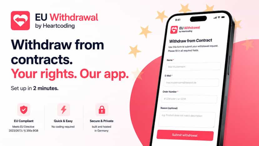 Withdrawal-link-easy-setup-secure-eu-compliant