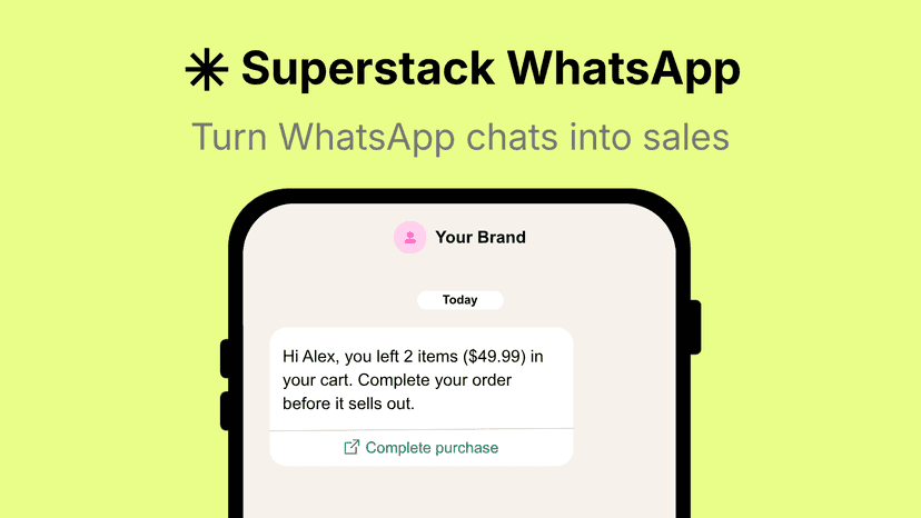 Turn WhatsApp chats into sales