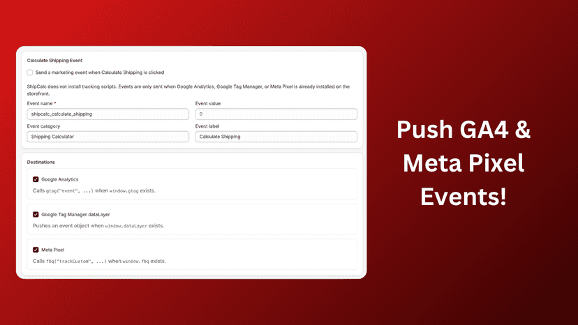 Push GA4 & Meta Pixel Events