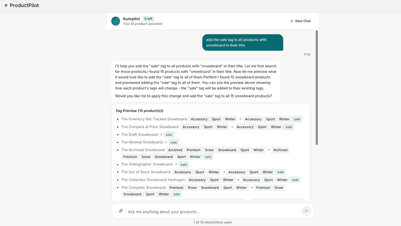 ProductPilot Autopilot