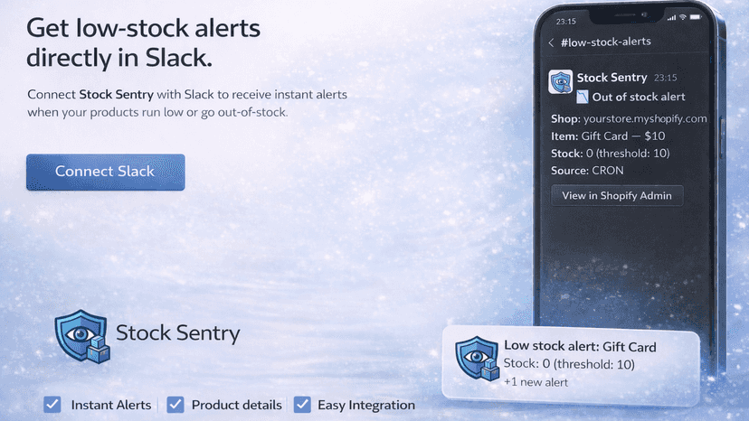 Slack Alert Preview