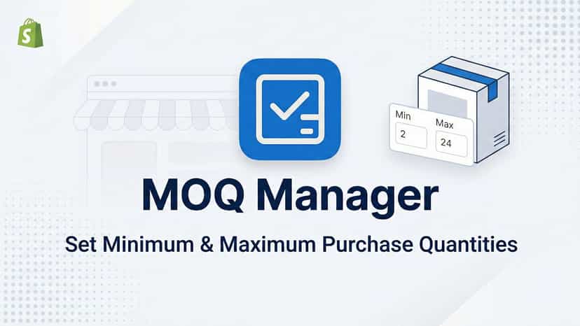 MOQ Manager Set Min & Max Limits