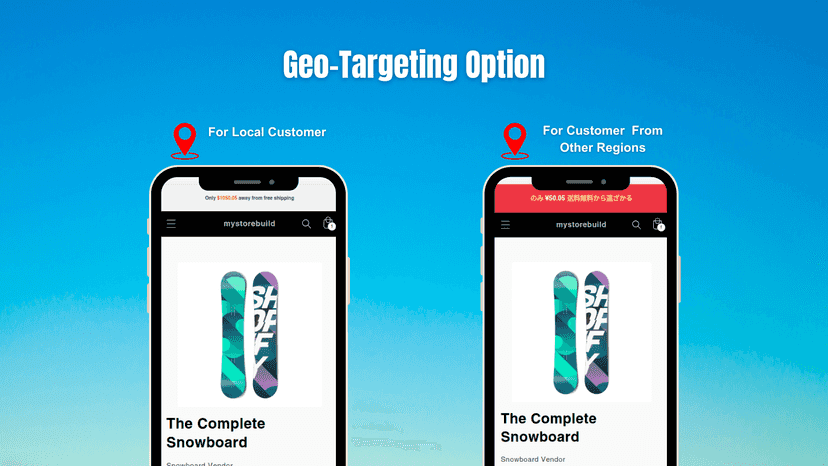 Geo-Targeting Option
