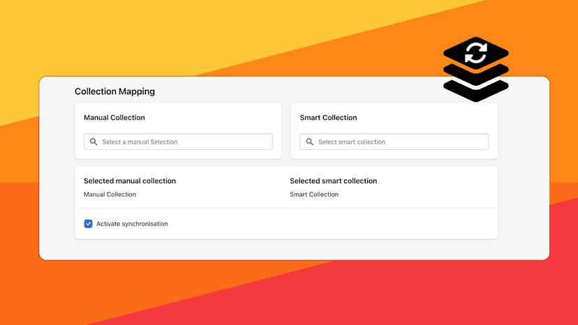 manual and smart collection mapping