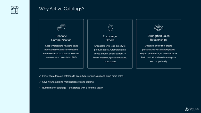 Why Active Catalogs?