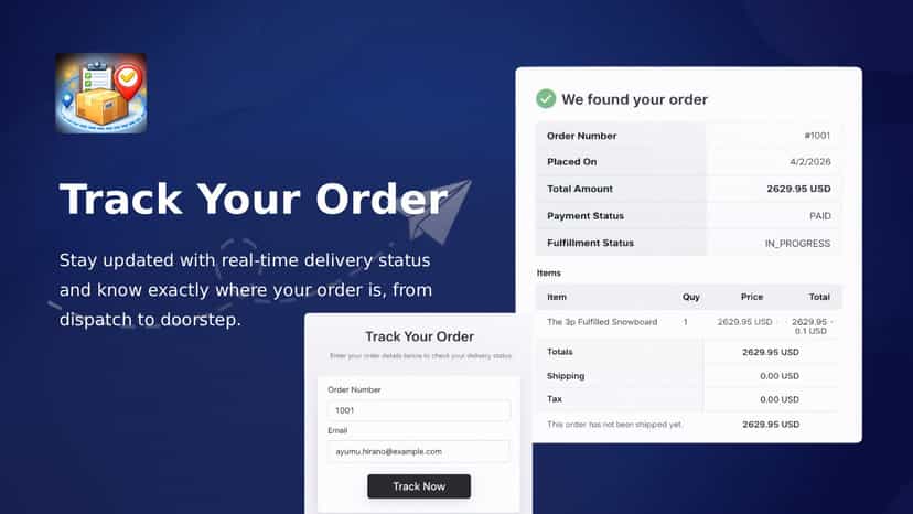 Order Tracking