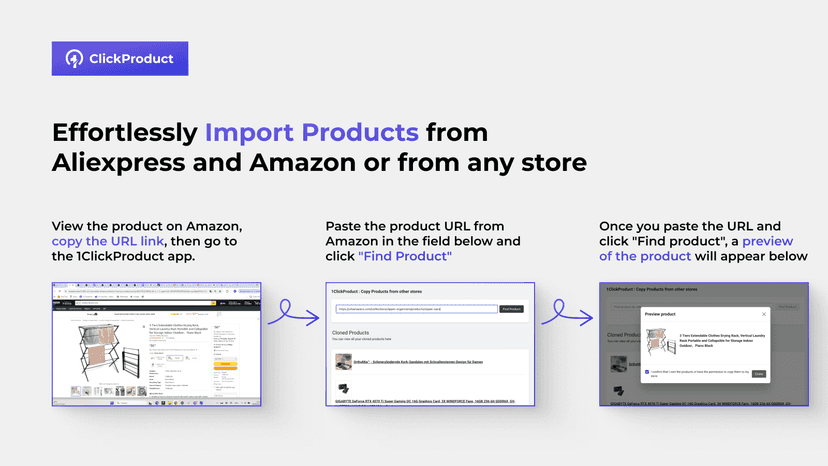 kopy product import