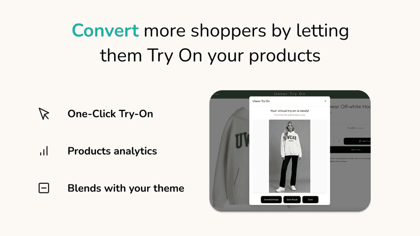 Convert more shoppers by letting them try your products