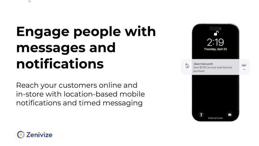 Engage people with messages and notifications.