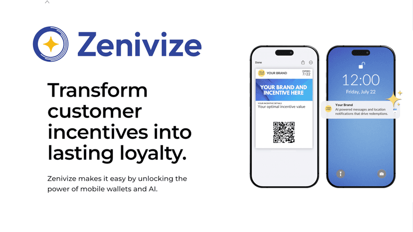 Zenivize: Transform customer incentives into lasting loyalty