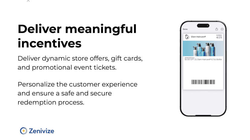Deliver meaningful incentives.