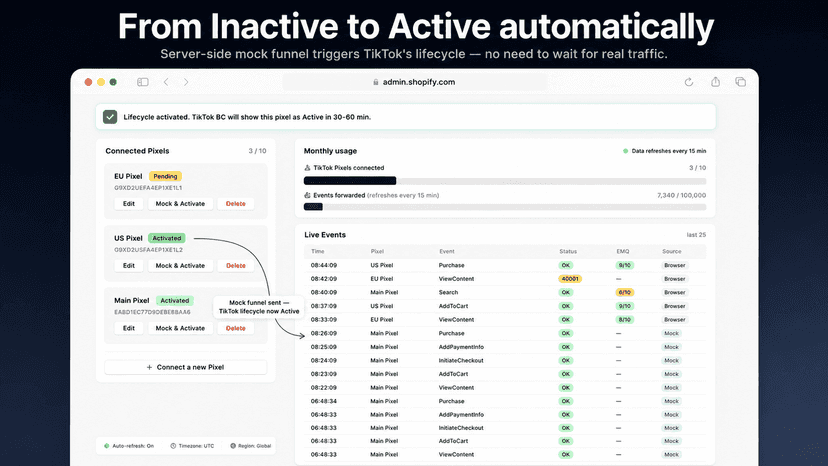 From Inactive to Active automatically