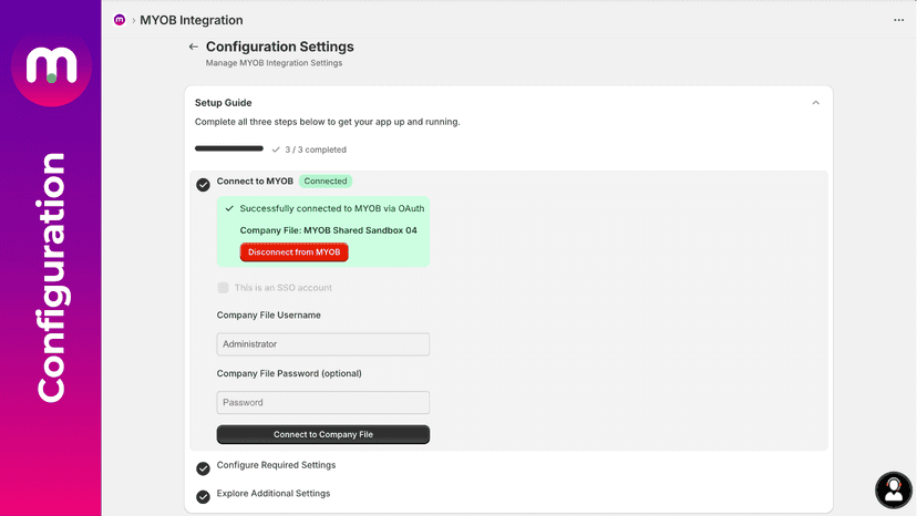 App Configuration