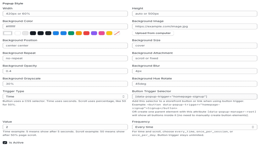 popup-editor