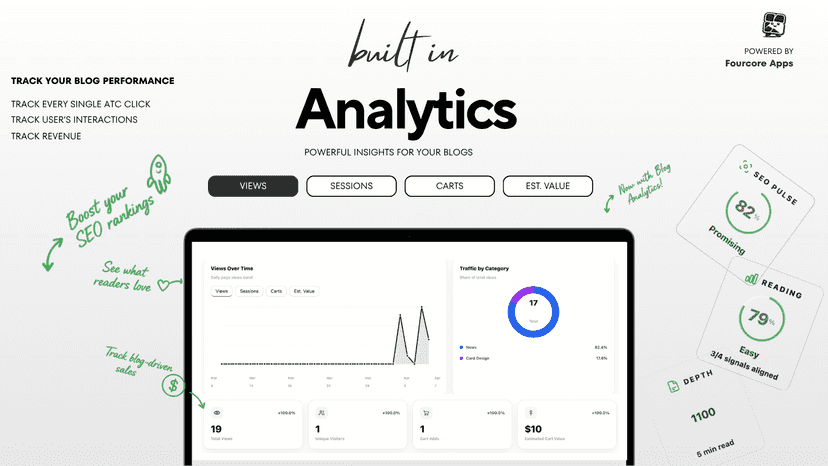 Manage in app analytics