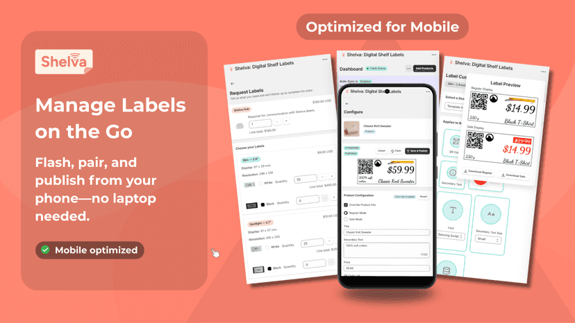 Flash, pair, and publish from your phone—no laptop needed.