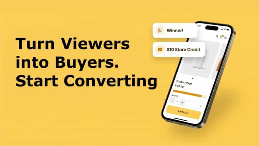 Turn viewers into buyers with Amphit. Start converting now.