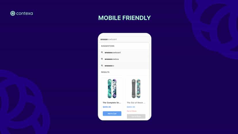 Contexa ai search mobile friendly