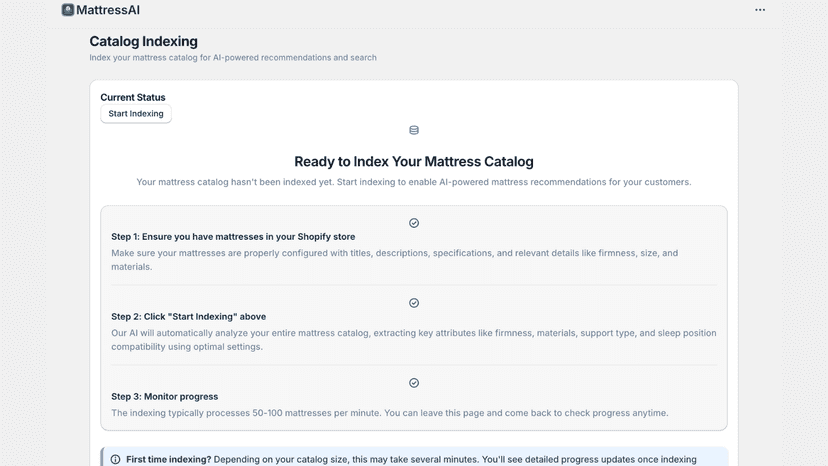 Real-time product catalog integration and sync management