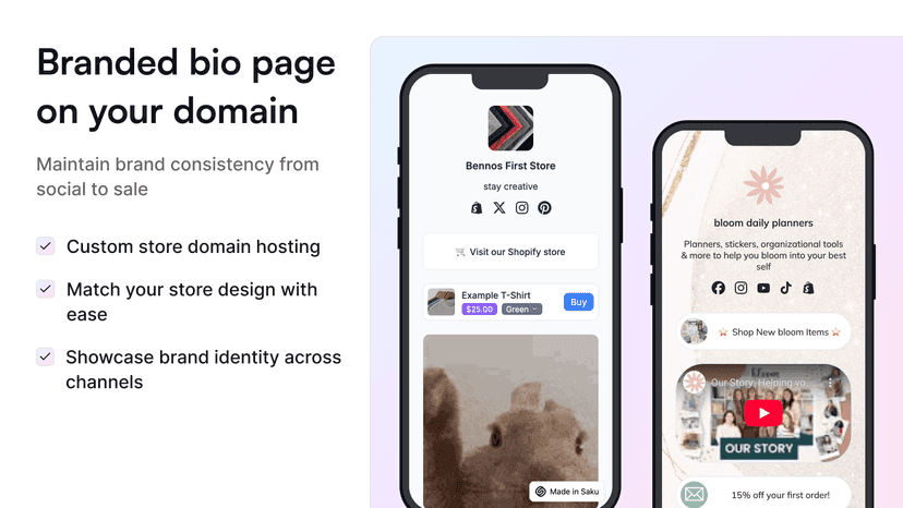 Branded Bio Page on Your Domain