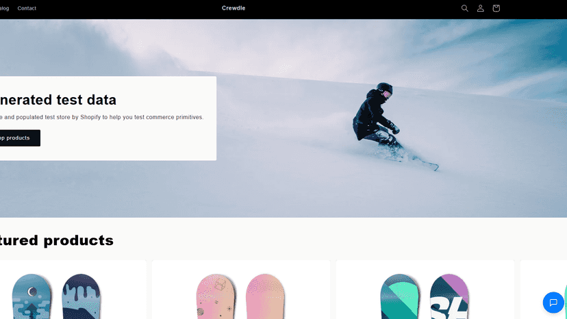 Integrated widget