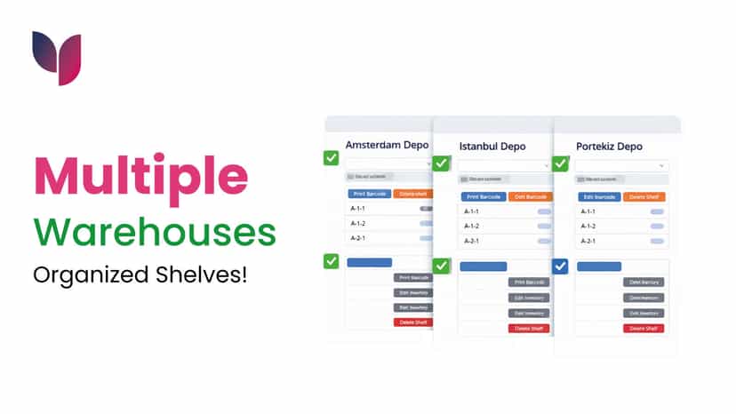 Multiple Warehouses, Organized Shelves