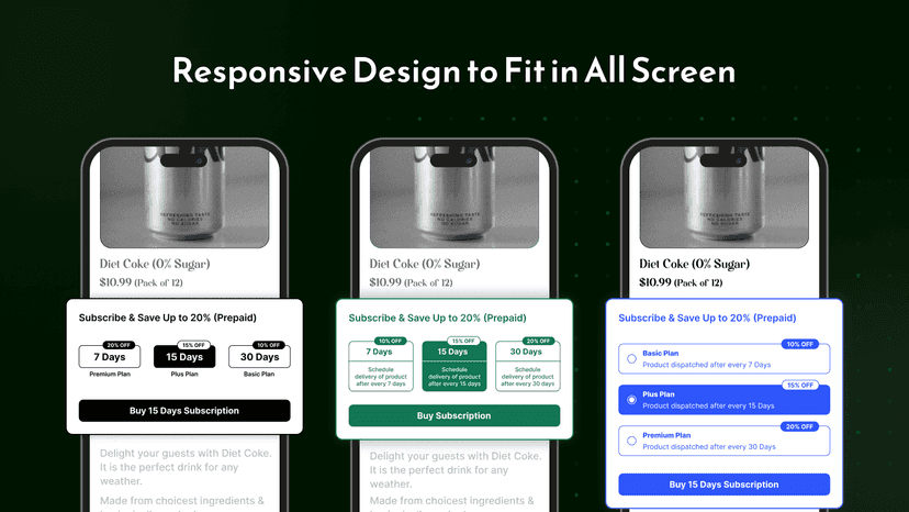 mobile responsive for widget