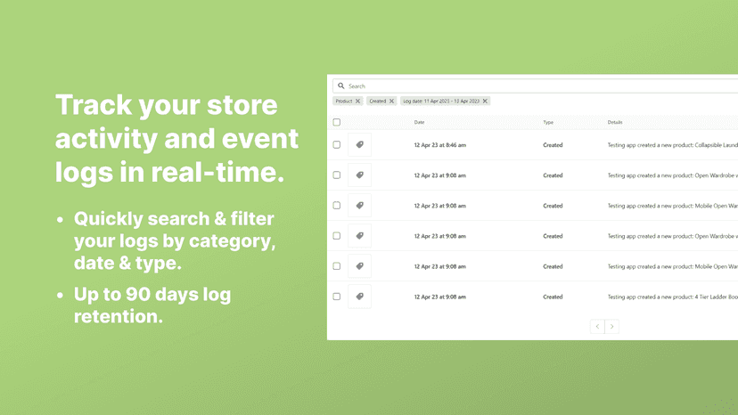 Feature media detailing key app features and a screenshot