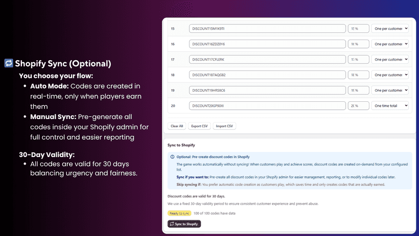 Discount Dive - Shopify Sync (Optional)