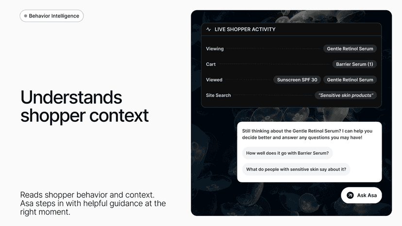 Asa understands shopper context