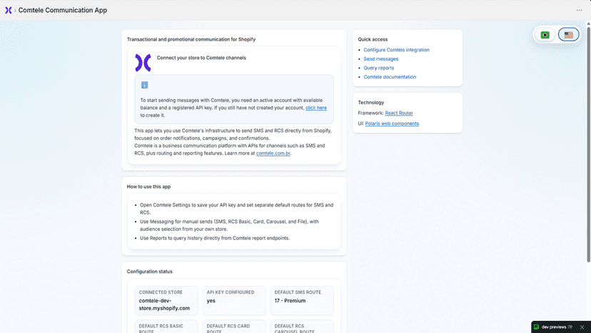 How to start and app desciption