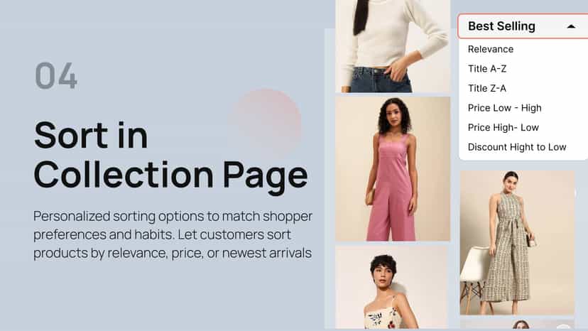 Search Page / Collections Page with Personalized Sorting