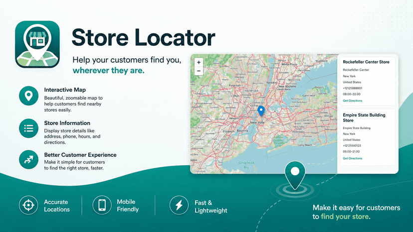 Help customers find your stores