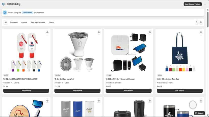 POD Catalog