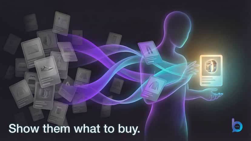 Show them what to buy