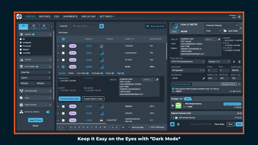 Keep it Easy in the Eyes with Dark Mode