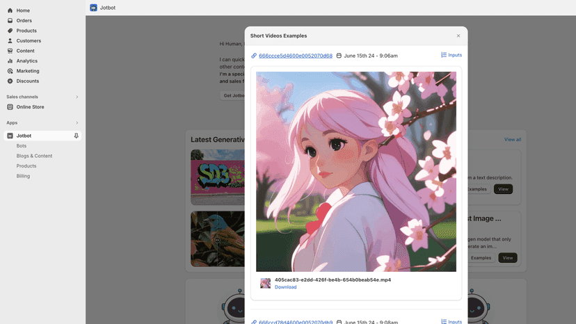 Jotbot AI For Generating Videos