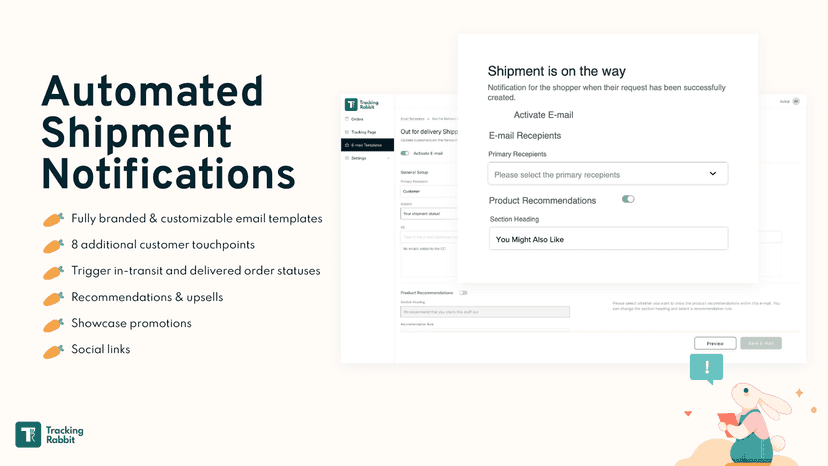 Automated Shipment Notifications
