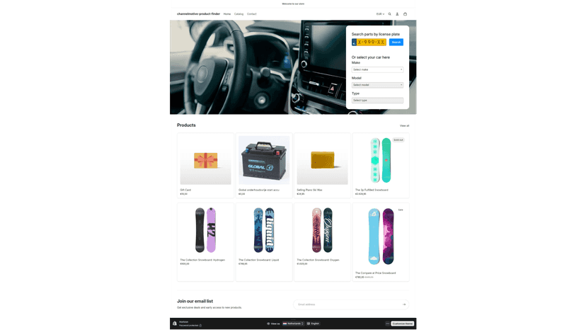 Product Finder