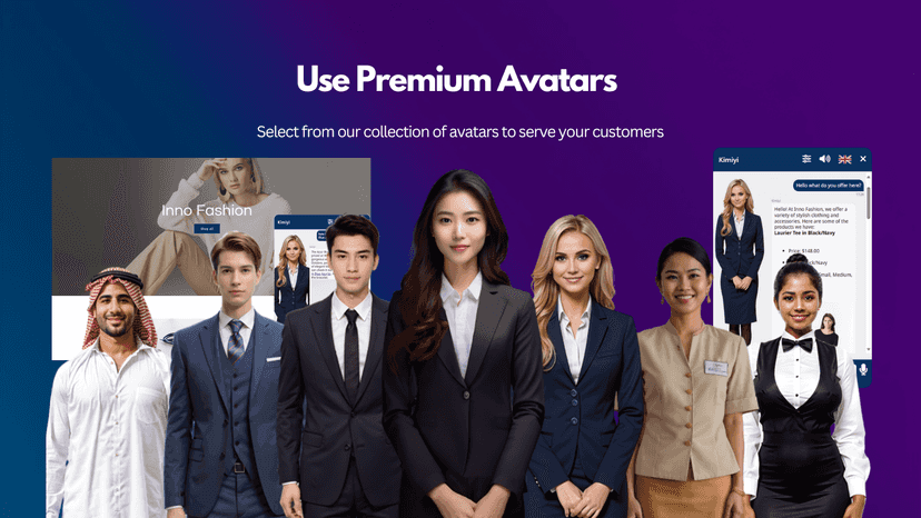 Kimiyi - Premium Avatars to serve your customers