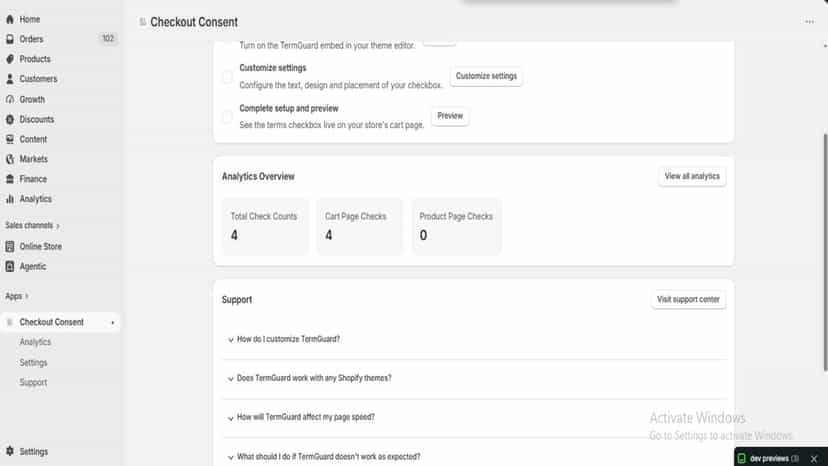 Check details of product added into checkbox
