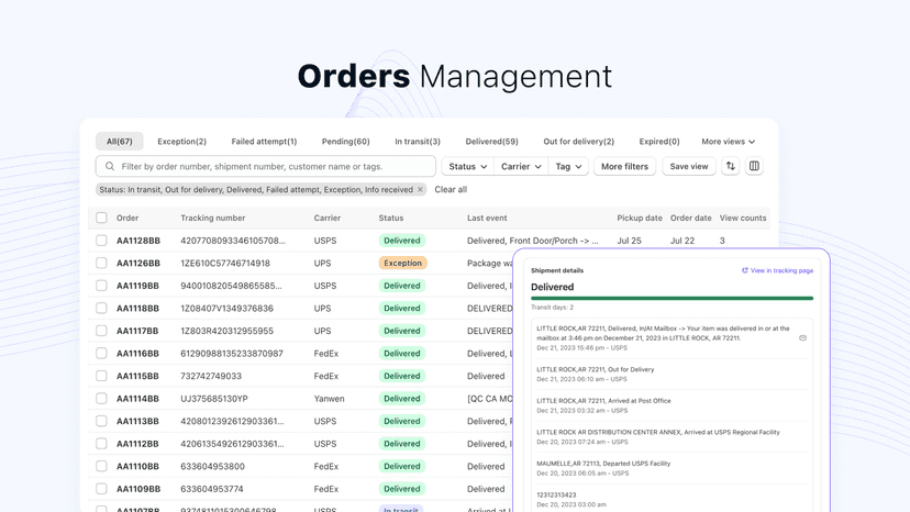 Orders