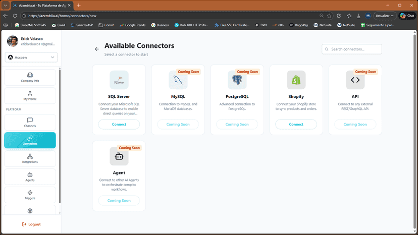 People can connect their stores with just one click