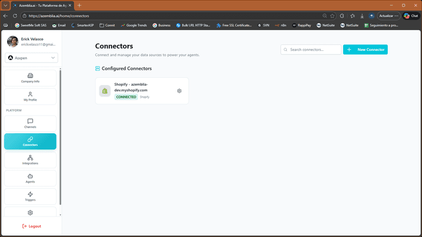 All Shopify stores will be able in the profile of customer