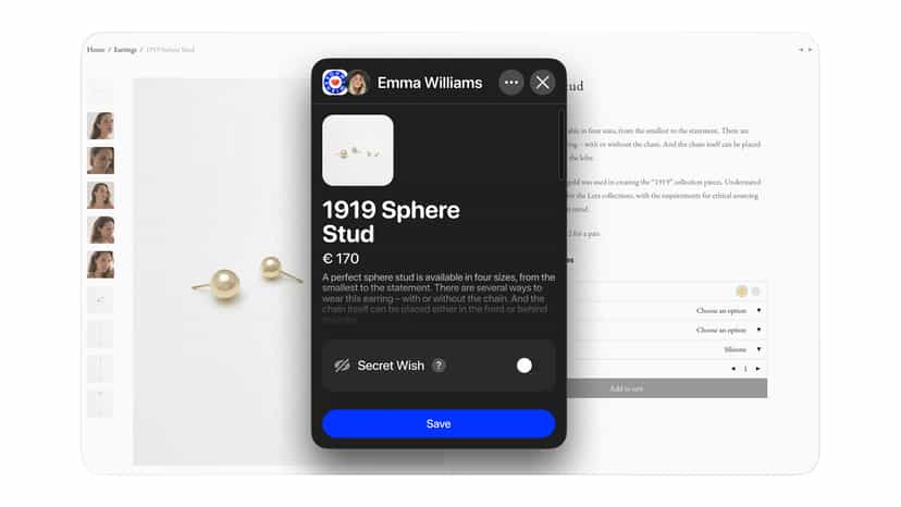 The Ohmywishes Button plugin