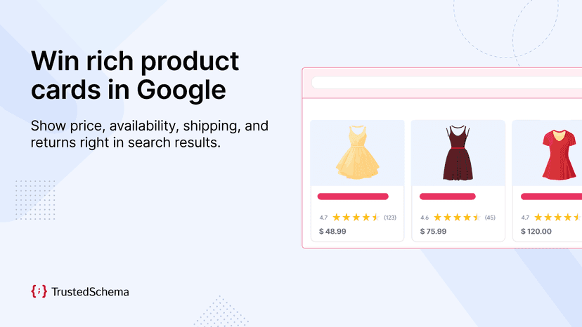 Show star ratings, prices & stock in Google