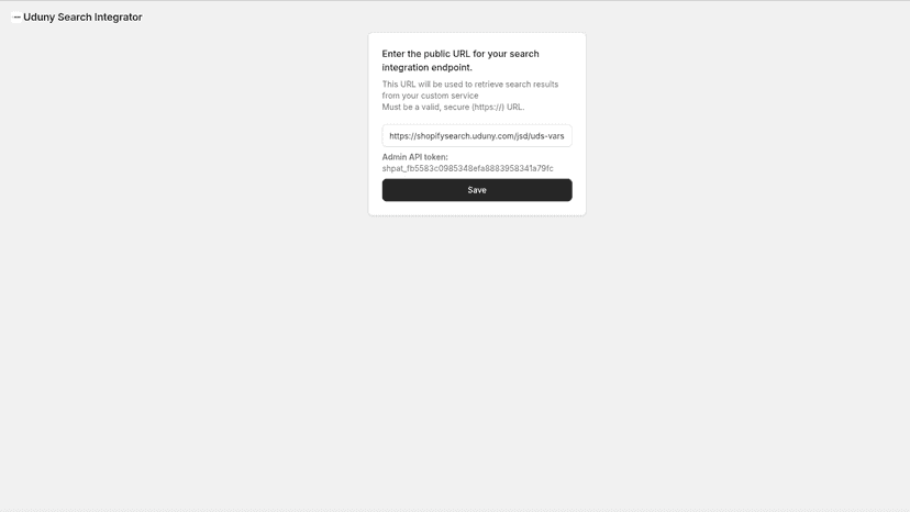 Overview of the plugin page