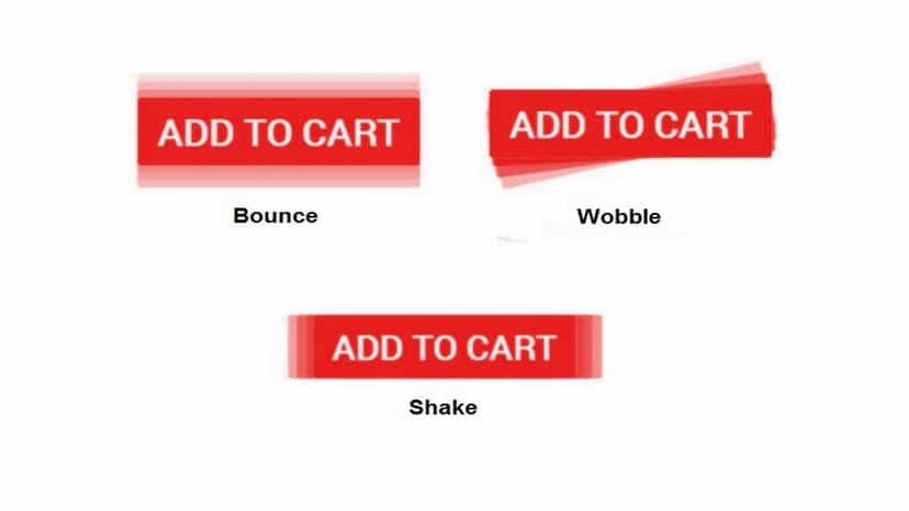 Add to cart animations