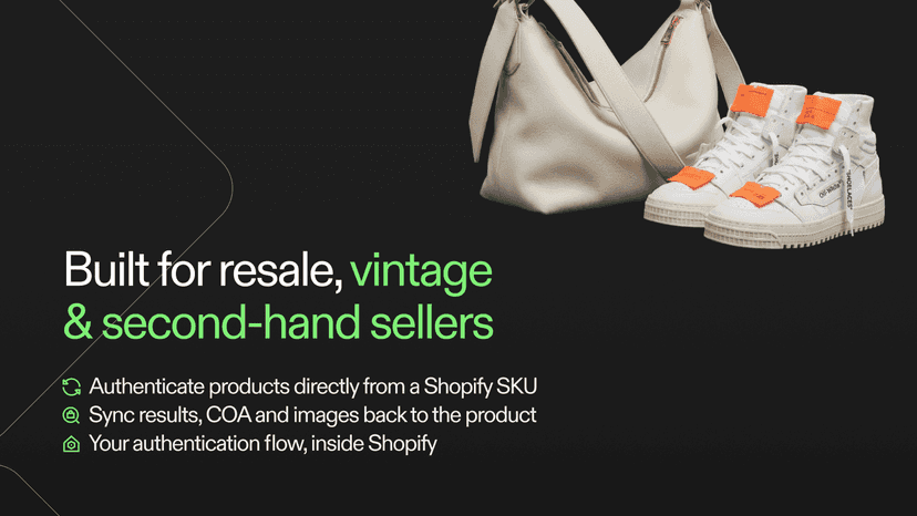 Built for resale, vintage, and second-hand sellers