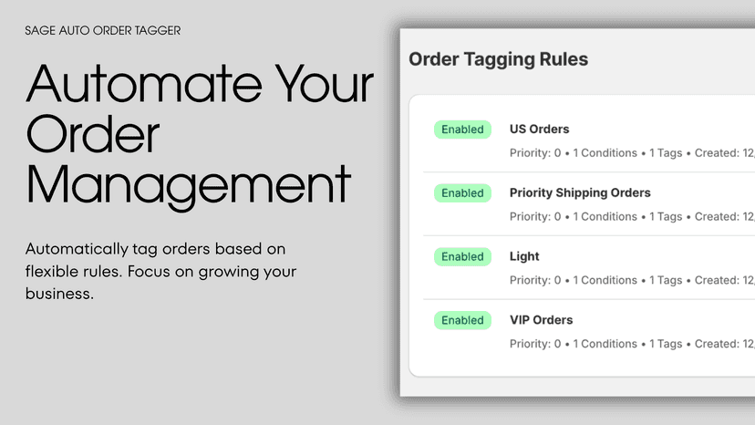Automate Your Order Management